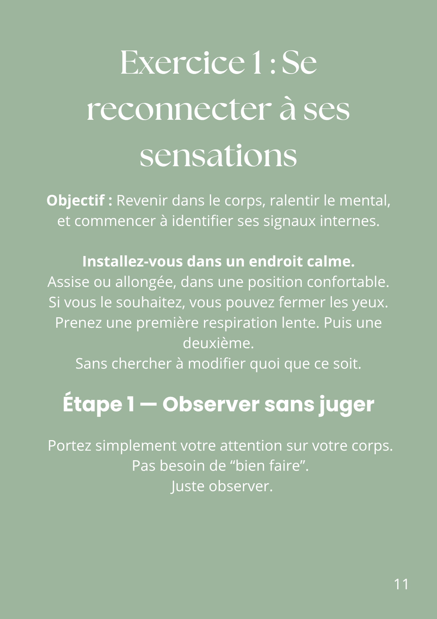 Carnet digital – Apprendre à écouter son corps : retrouver l’équilibre et apaiser son esprit