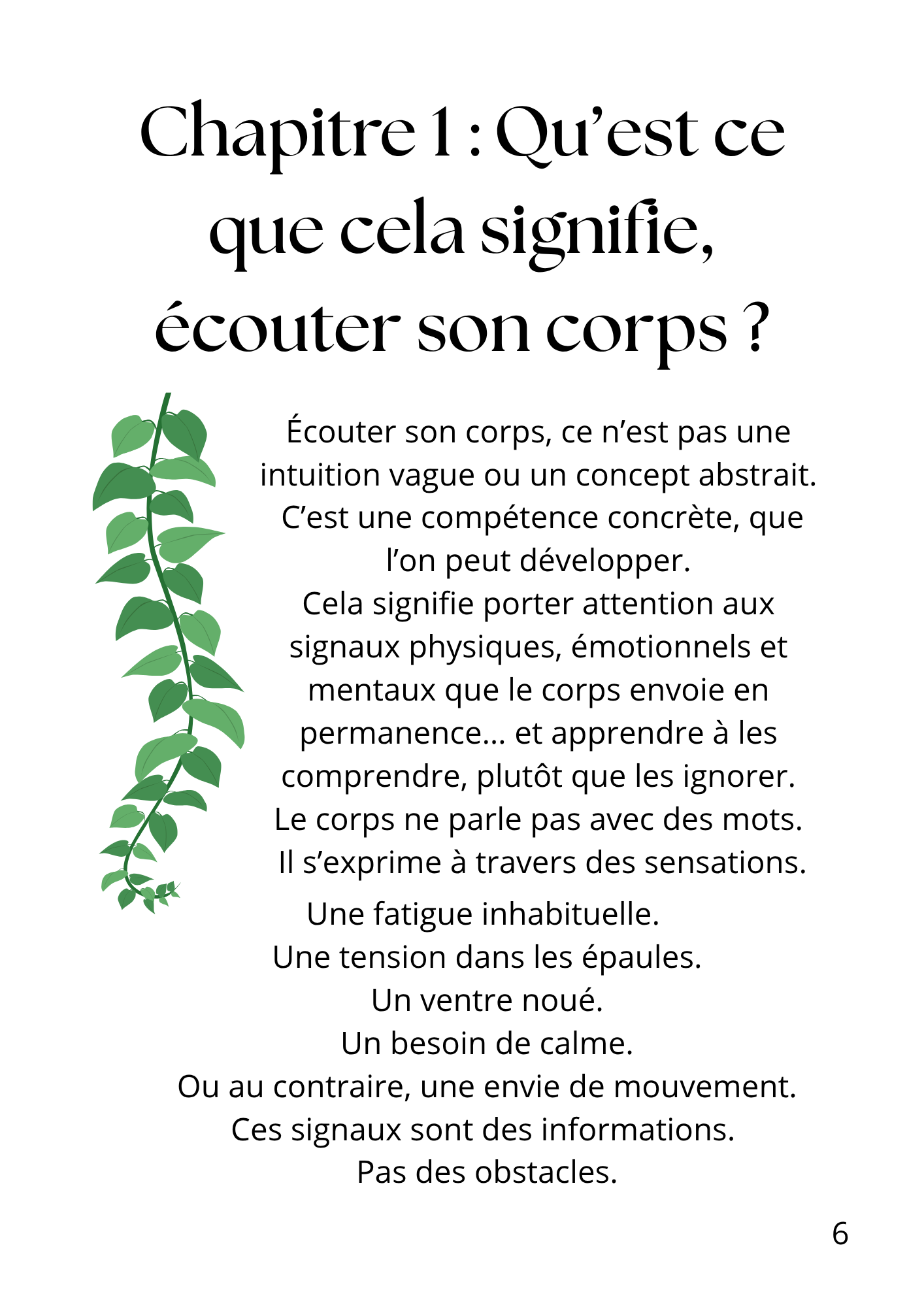 Carnet digital – Apprendre à écouter son corps : retrouver l’équilibre et apaiser son esprit