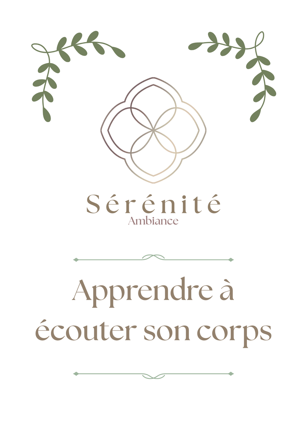 Carnet digital – Apprendre à écouter son corps : retrouver l’équilibre et apaiser son esprit